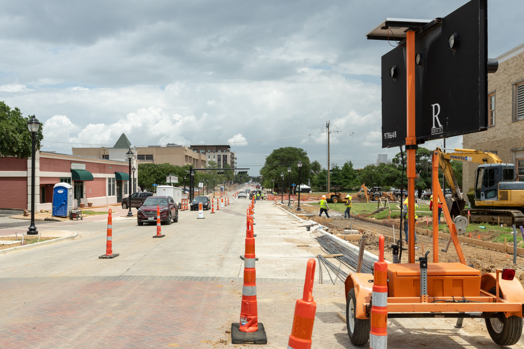 Abram Street section between Center and West streets reopens ahead of schedule